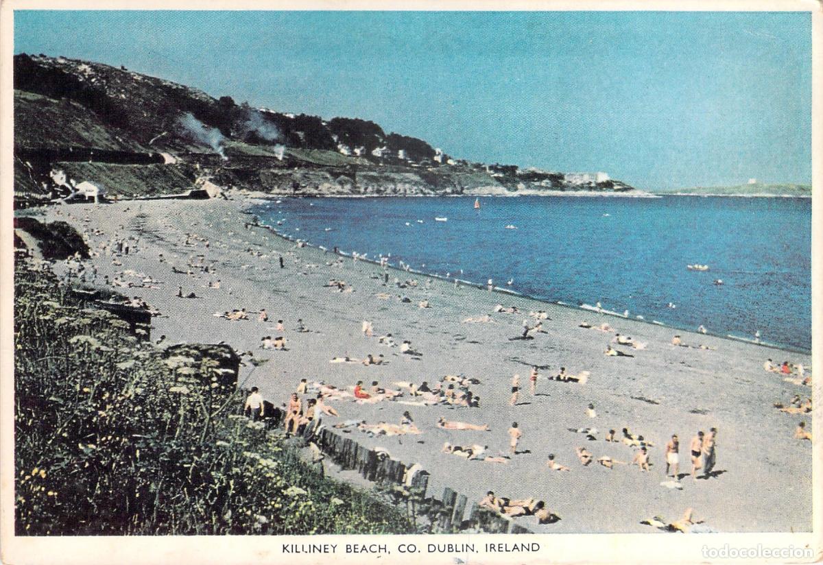 Postales: Postal de Playa Killiney, Condado de Dubl&iacute;n, Irlanda - Foto 1