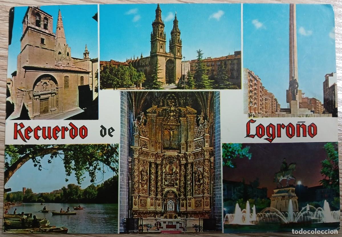 Postales: POSTAL RECUERDO DE LOGRO&Ntilde;O - Foto 1
