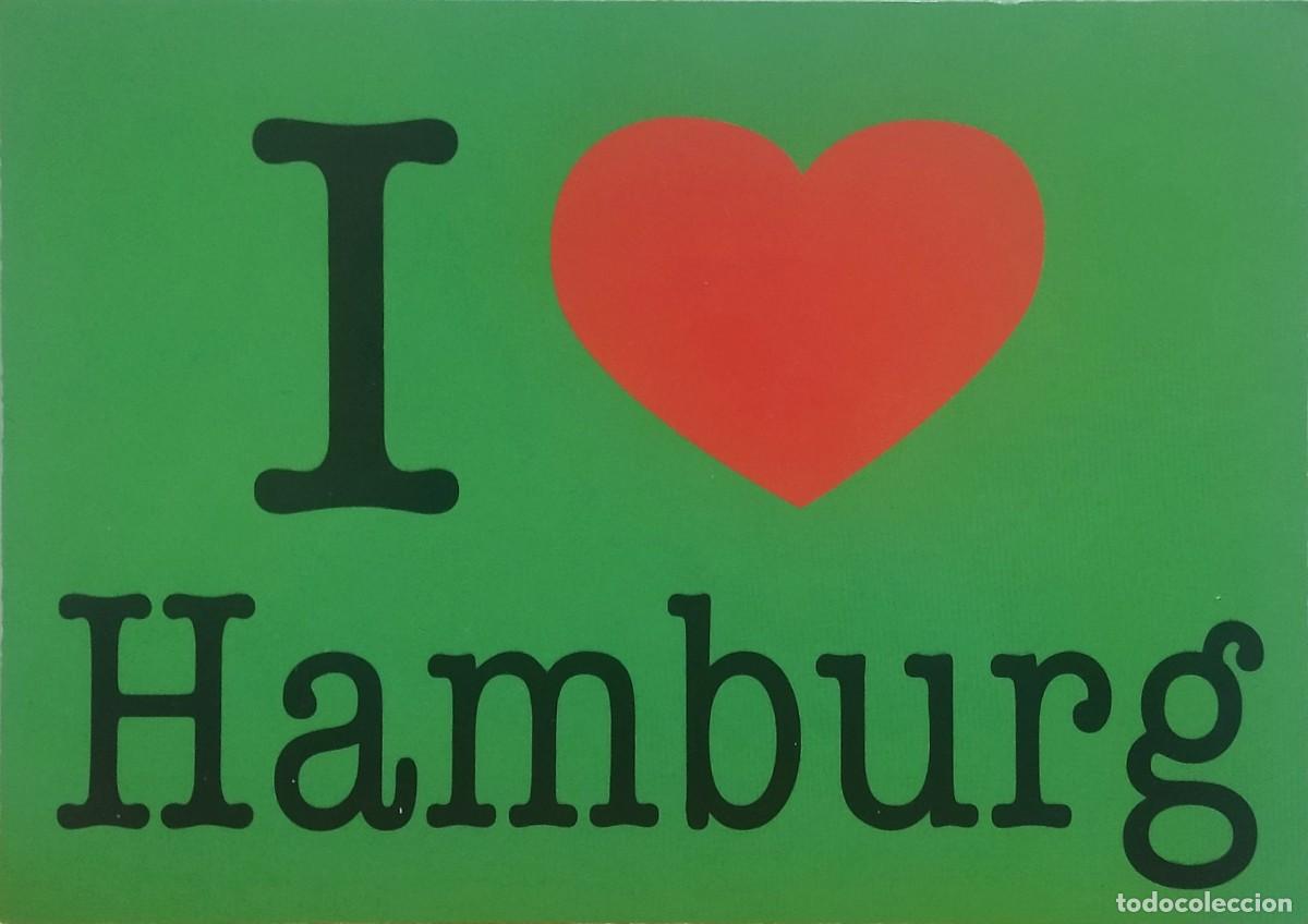 Postales: POSTAL NUEVA SIN CIRCULAR. I ❤️ HAMBURG. - Foto 1
