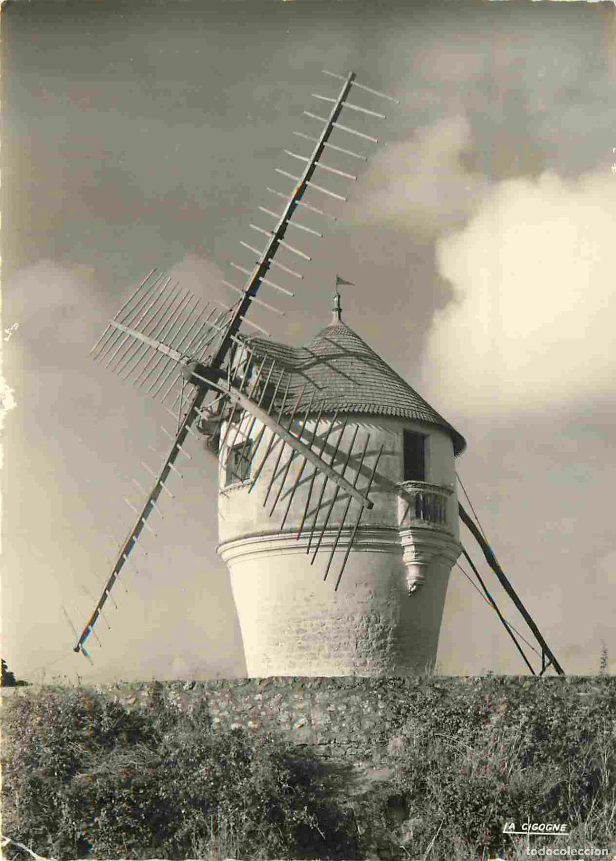 Postkarten: Carte Postale - Moulin &agrave; vent - Batz-sur-Mer - Moulin de la Masse - Mention Photographie V&eacute;ritable -