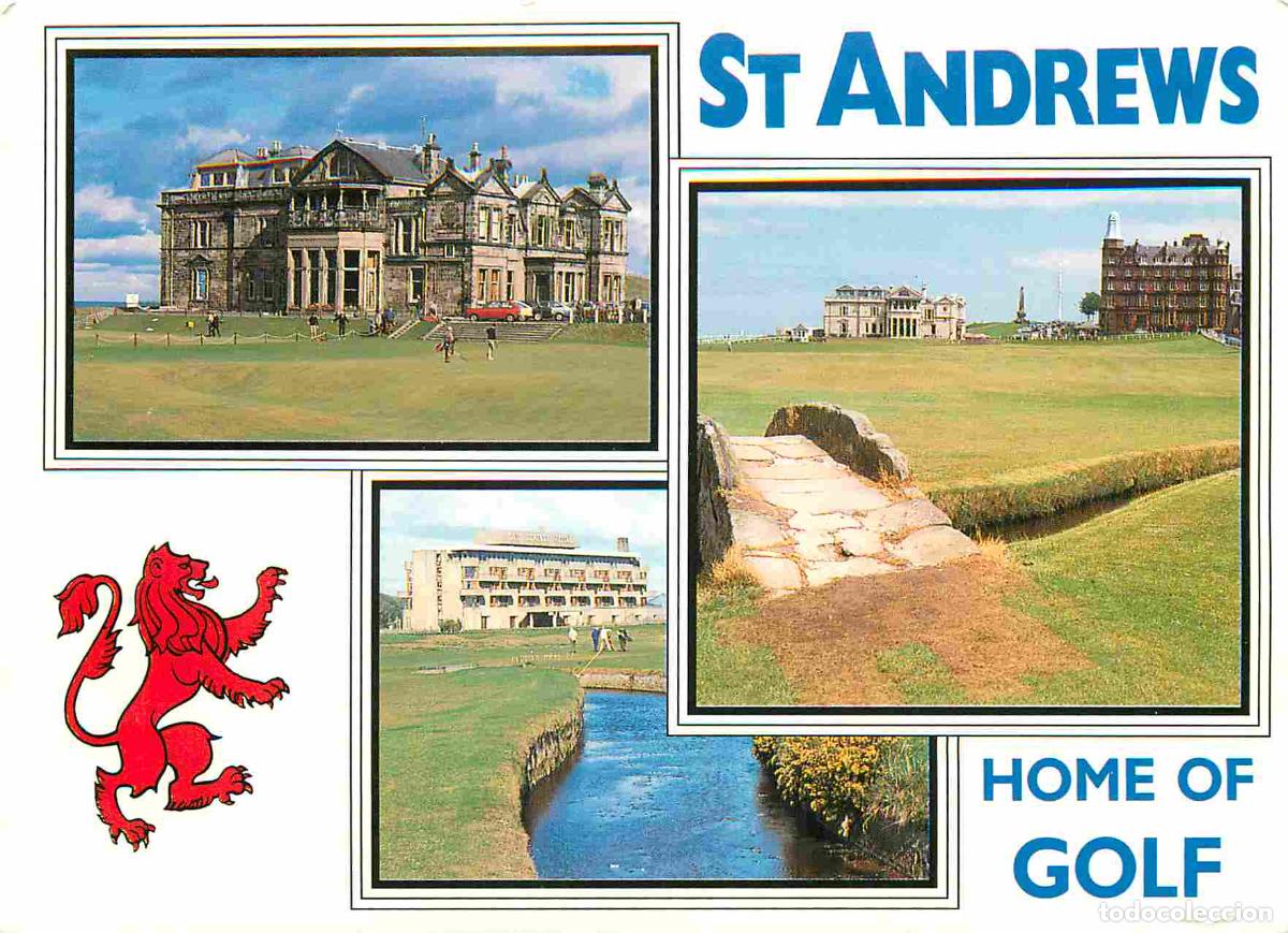 Postkarten: Carte Postale - Sports - Golf - Royaume-Uni - St Andrews - Home of Golf - Multivues - CPM - Voir Sca