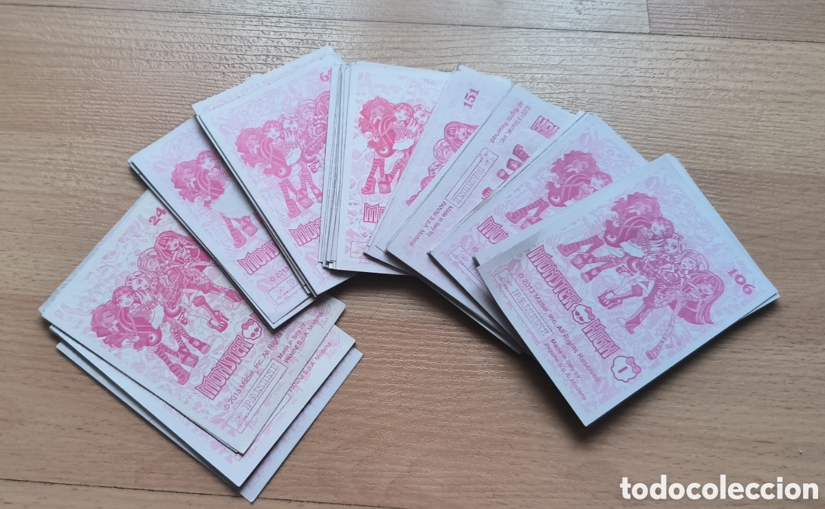 Postales: Cromos y postales colecci&oacute;n Monster High - Foto 2