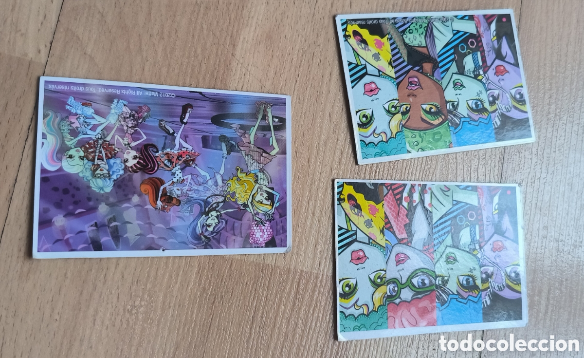 Postales: Cromos y postales colecci&oacute;n Monster High - Foto 4