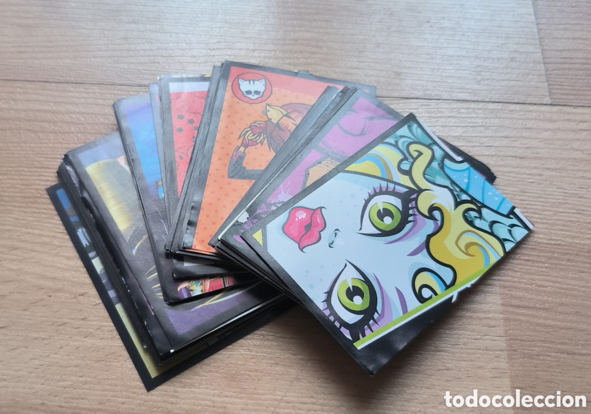 Postales: Cromos y postales colecci&oacute;n Monster High - Foto 1