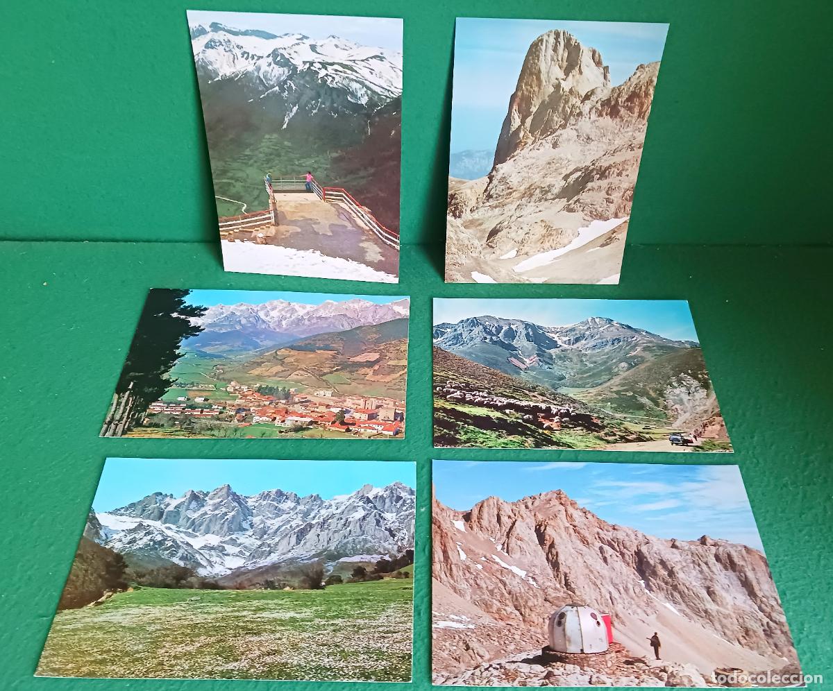 Cartoline: 6 POSTALES A&Ntilde;OS 70 - PICOS DE EUROPA POTES SANTANDER - PERFECTO ESTADO