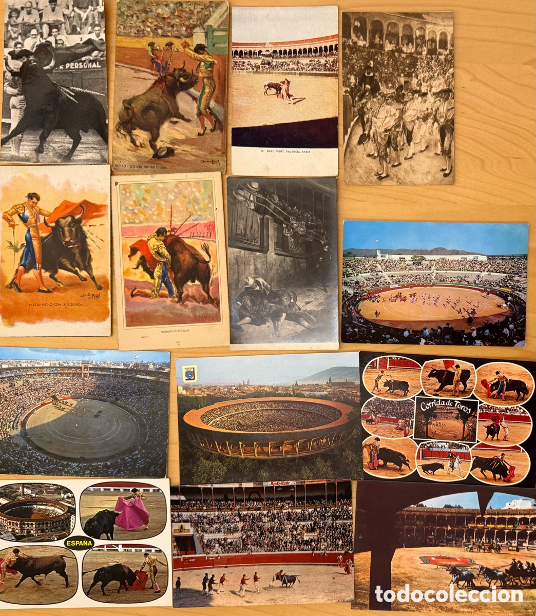 Postales: Toros lote de 32 postales antiguas - Foto 2