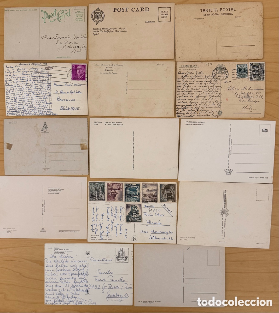 Postales: Toros lote de 32 postales antiguas - Foto 4