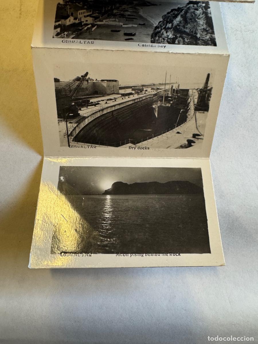 Postales: Block Antiguo con 16 postales desplegables de Gibraltar - Foto 3