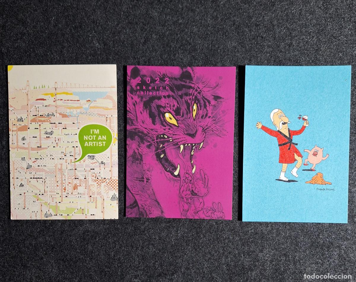 Postales: Lote de 10 flyers / postales / tarjetas variadas - Foto 4