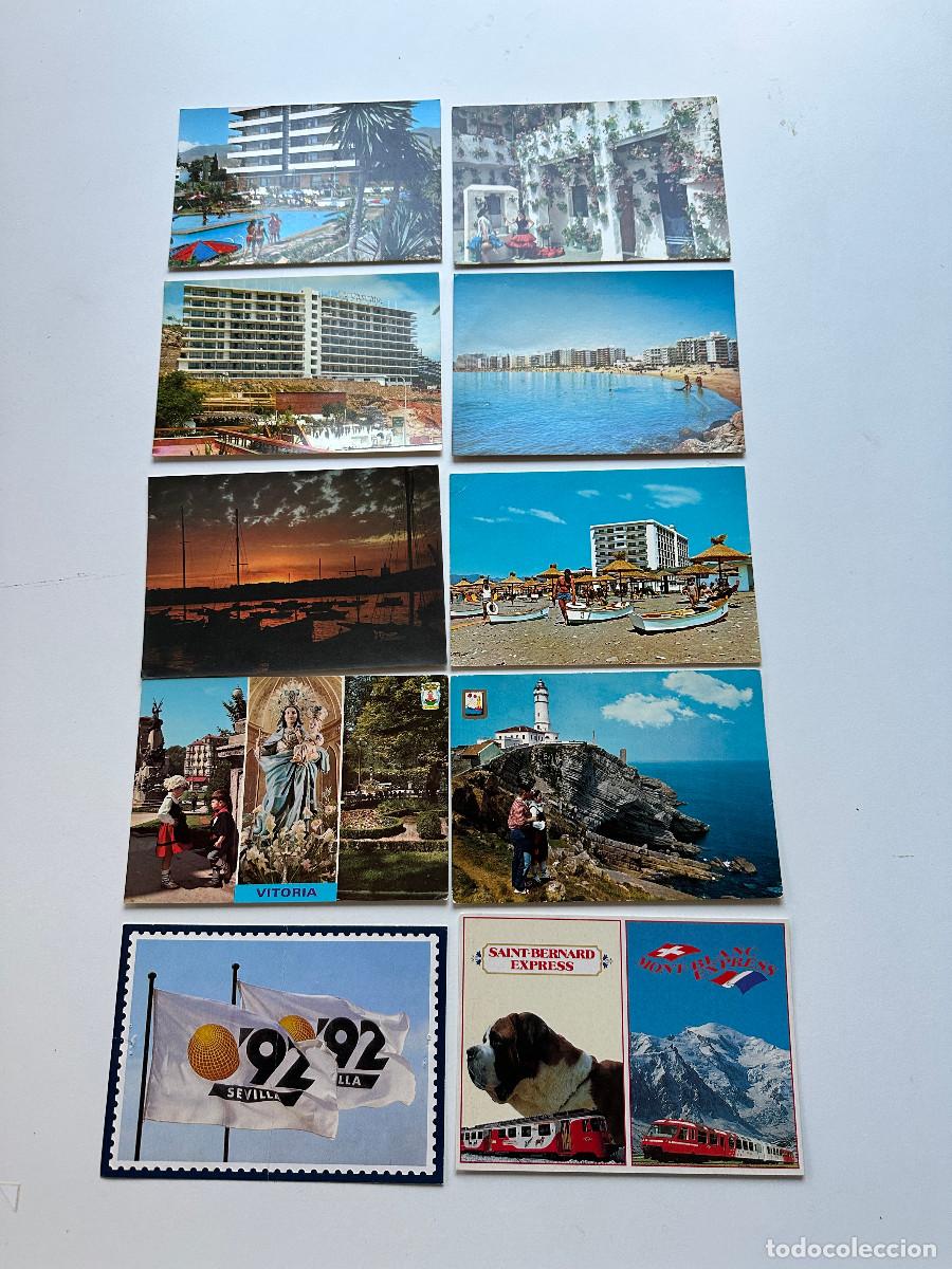 Postales: LOTE DE POSTALES DE ESPA&Ntilde;A, EXTRANJERO - Foto 1