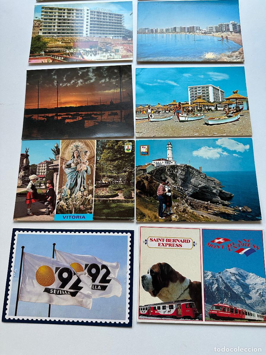Postales: LOTE DE POSTALES DE ESPA&Ntilde;A, EXTRANJERO - Foto 3