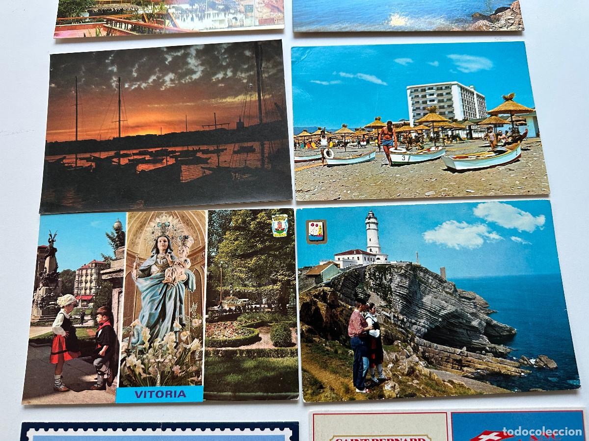 Postales: LOTE DE POSTALES DE ESPA&Ntilde;A, EXTRANJERO - Foto 5