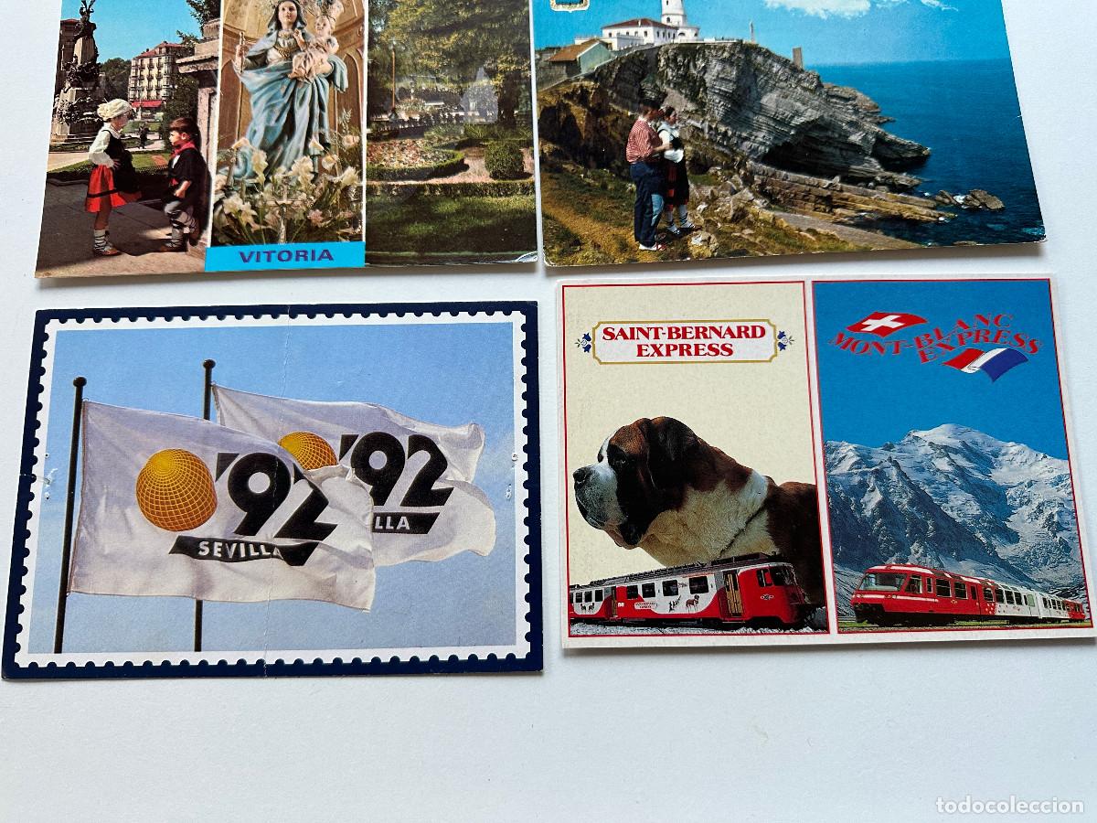 Postales: LOTE DE POSTALES DE ESPA&Ntilde;A, EXTRANJERO - Foto 6
