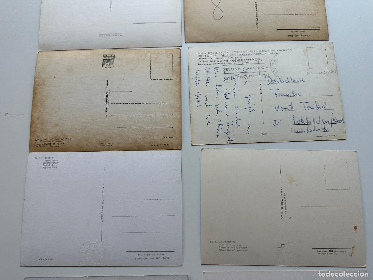 Postales: LOTE DE POSTALES DE ESPA&Ntilde;A, EXTRANJERO - Foto 9