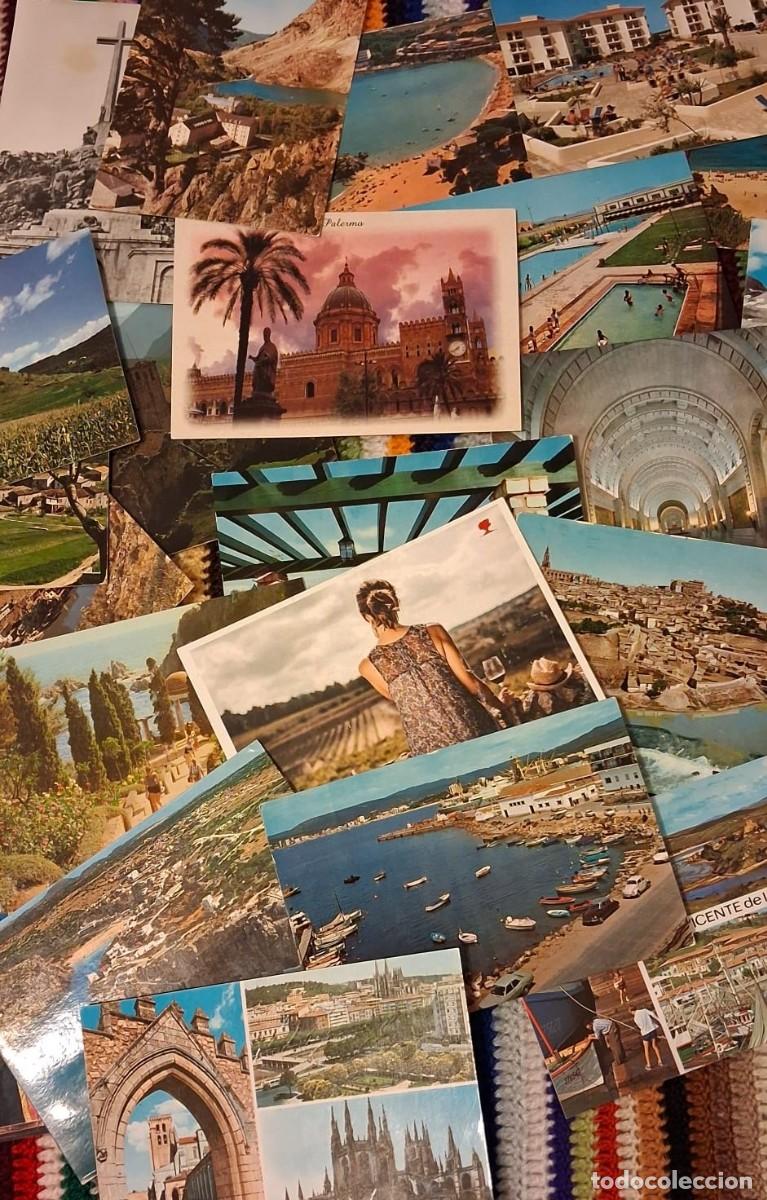 Postales: Lote de m&aacute;s de 350 postales + 7 Librillos - Foto 1