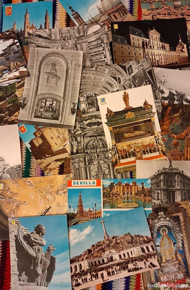 Postales: Lote de m&aacute;s de 350 postales + 7 Librillos - Foto 3