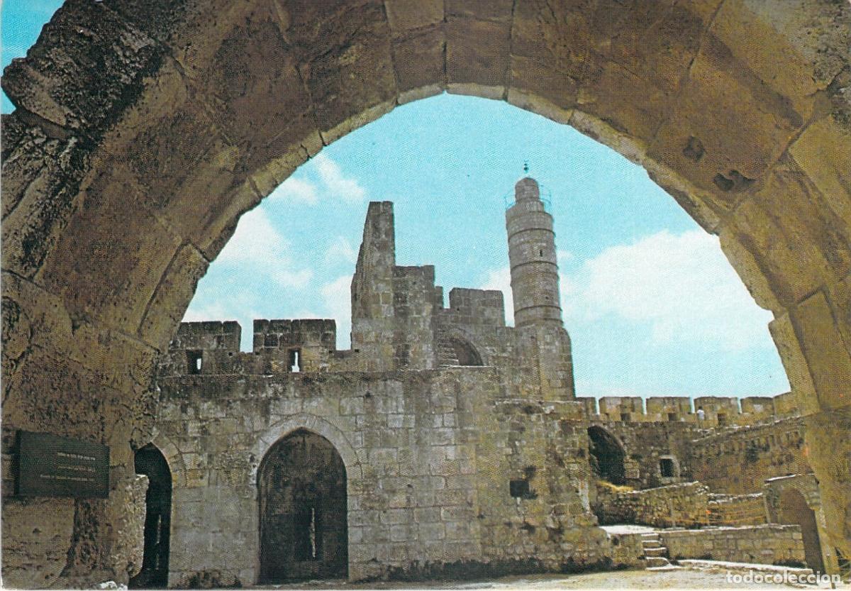 Postales: Postal de Jerusal&eacute;n - La Ciudadela y Torre de David - Foto 1