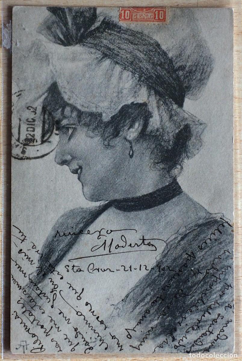 Postales: ANTIGUA POSTAL. A&Ntilde;O 1902 - Foto 1