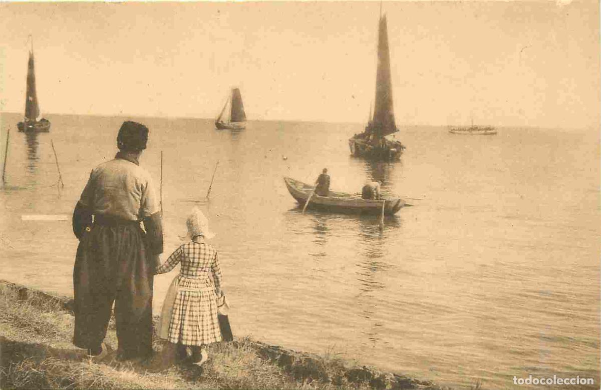 Cartoline: Carte Postale Ancienne - Folklore - Pays-Bas - Volendam - Aan de Zuiderzee - Anim&eacute;e - Enfants - CPA