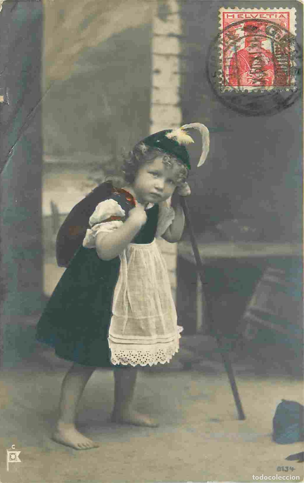 Postkarten: Carte Postale Ancienne - Folklore - Suisse - Enfants - Helvetia - CPA - Voir Scans Recto-Verso - Pos