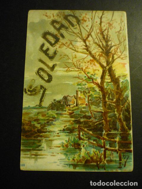 Postales: PAISAJE POSTAL CROMOLITOGRAFICA - Foto 1