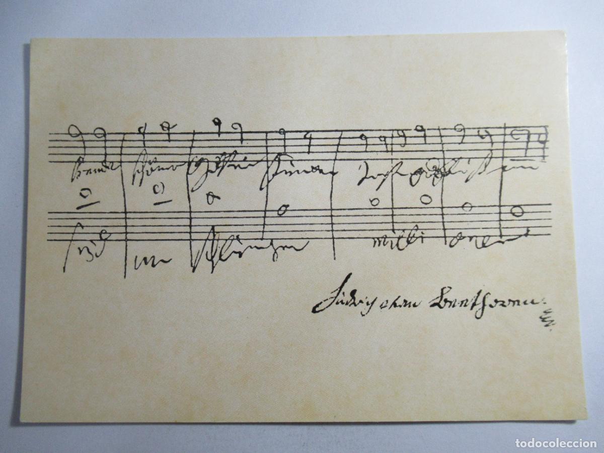 Postales: Postal Ludwig Van Beethoven - S/C - Foto 1