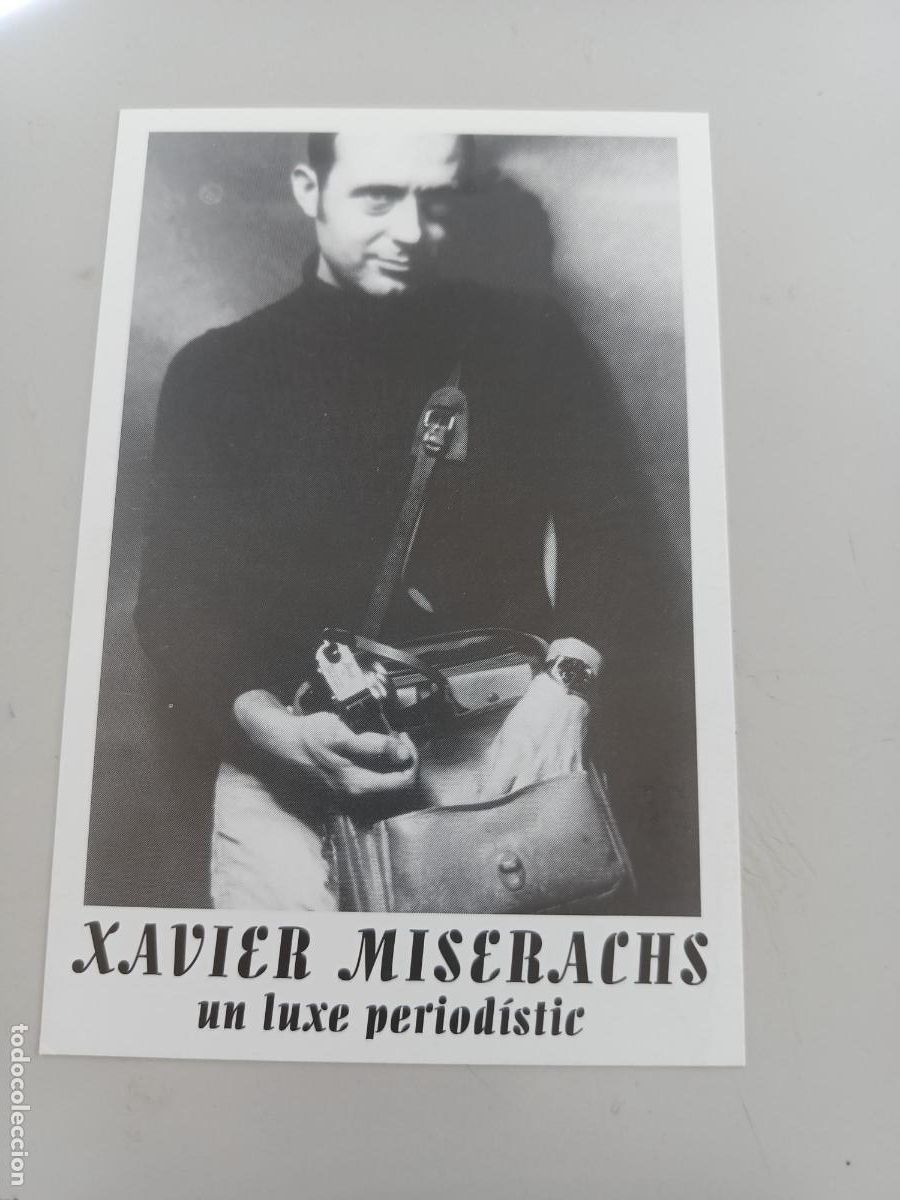 Postales: Postal Xavier Miserachs Exposici&oacute;n abril 2000 - Foto 1