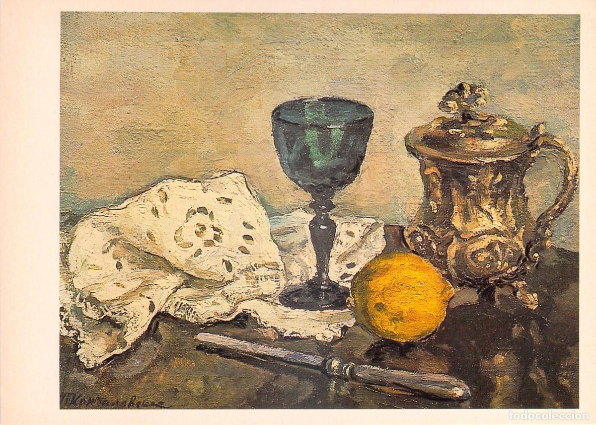 Postales: Postal de Arte Bodeg&oacute;n Copa Verde de Pyotr Konchalovsky - Foto 1