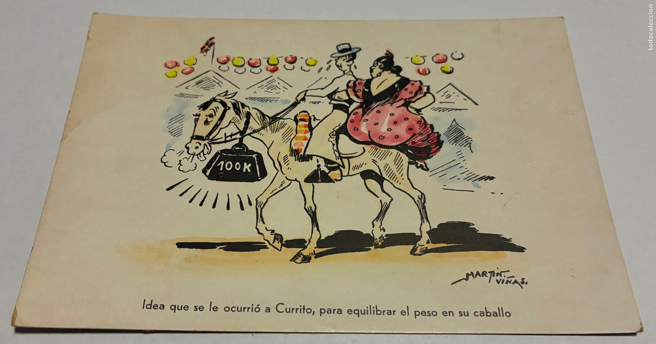 Postales: ANTIGUA POSTAL SEVILLA CHISTES, Numero 2