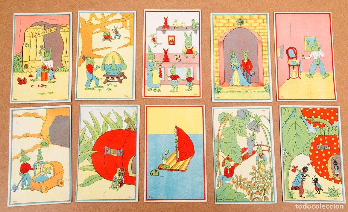 Postales: TEDY - COLECCION DE 10 POSTALES - RARAS - Foto 1