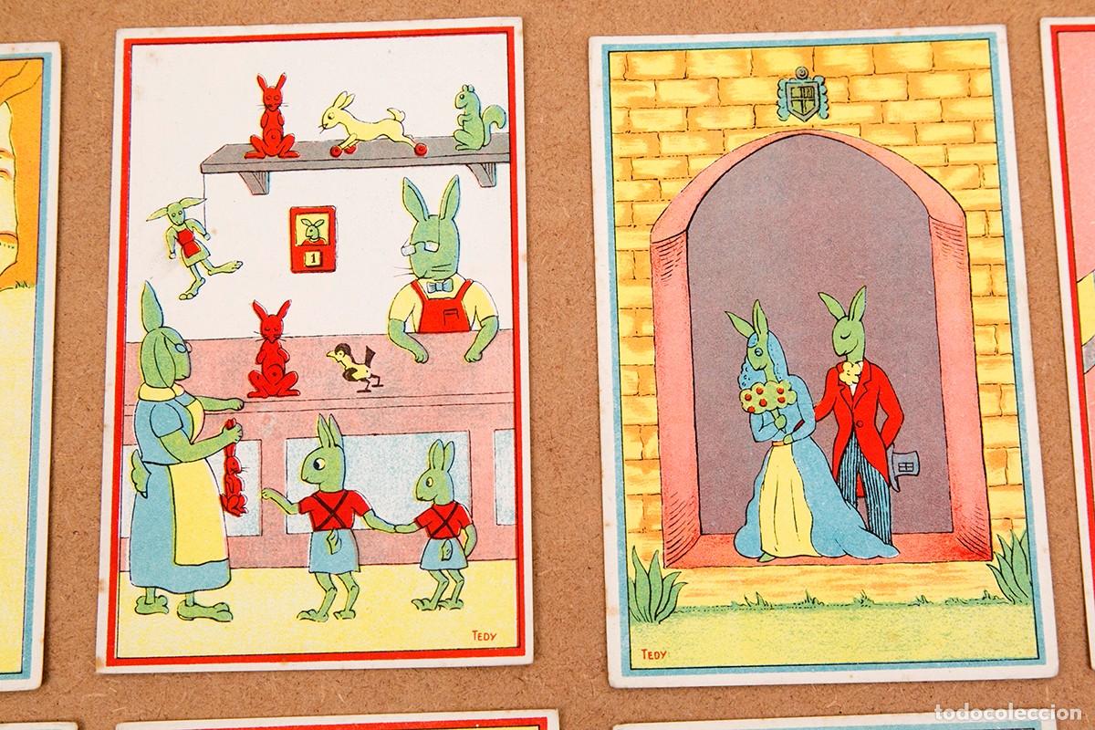 Postales: TEDY - COLECCION DE 10 POSTALES - RARAS - Foto 3