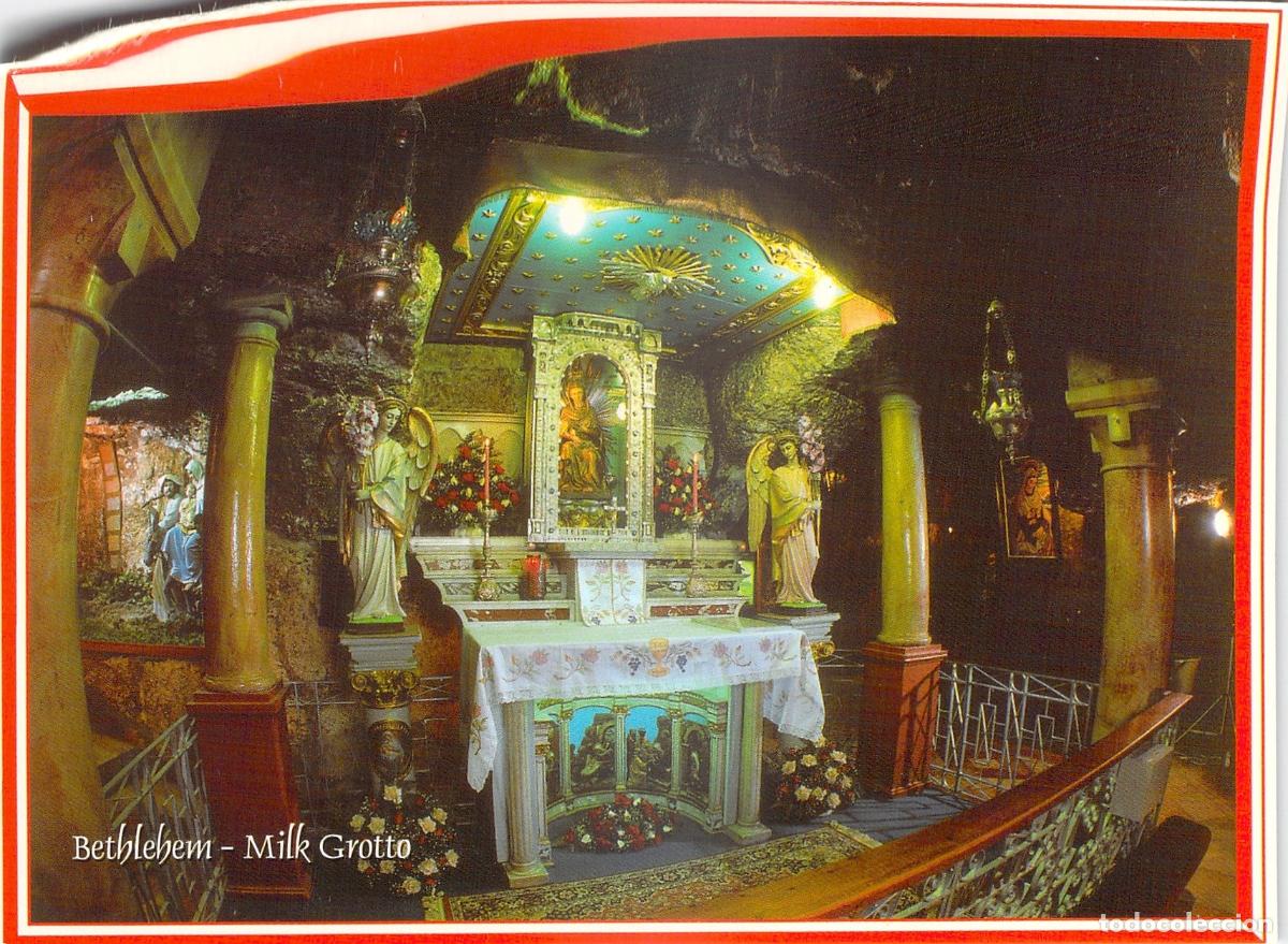 Cartoline: Postal de la Gruta de la Leche en Bel&eacute;n, Tierra Santa
