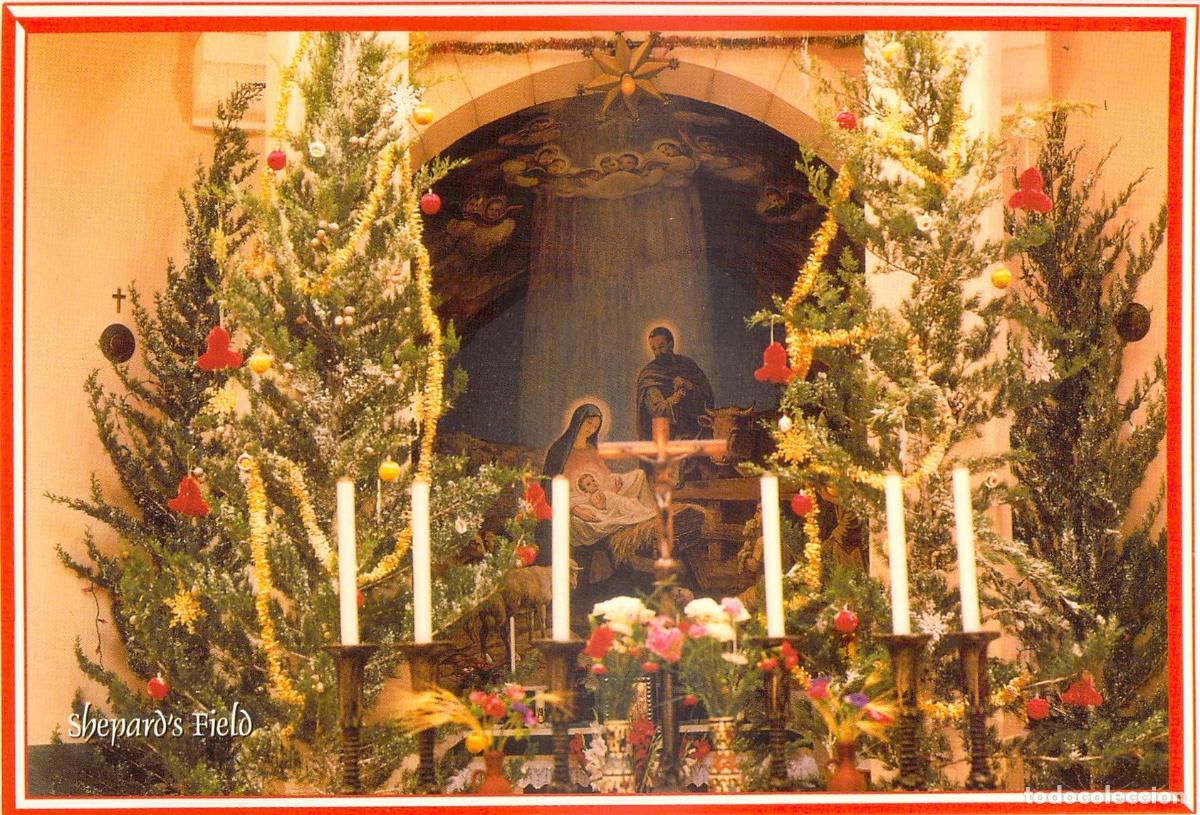 Postkarten: Postal de Bel&eacute;n Campo de los Pastores Escena de Navidad