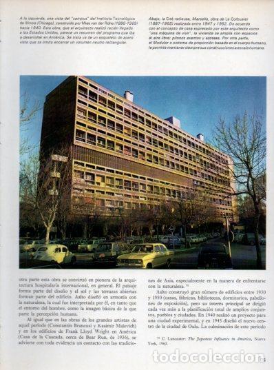 Postkarten: LAMINA V48050: Cite radieuse en Marsella por Le Corbusier - J. Pijoan
