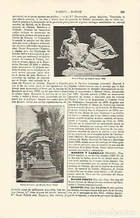 Postcards: LAMINA ESPASA 30848: Neron y Seneca por Barron - Varios