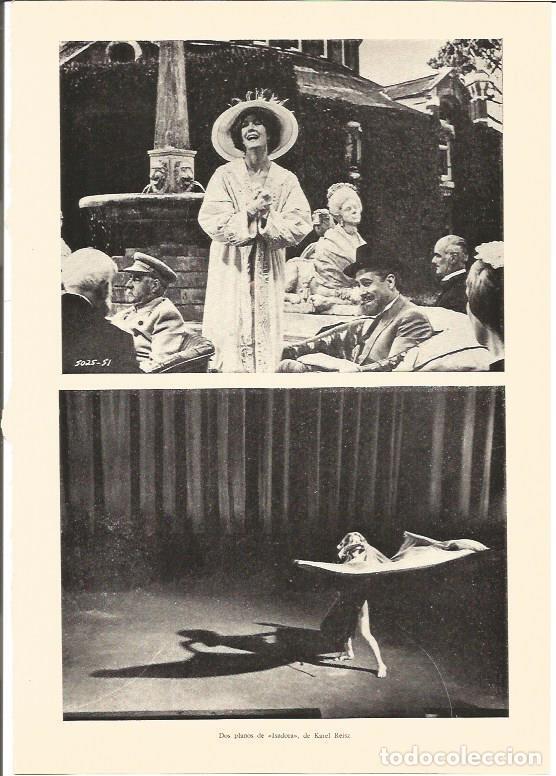 Postais: LAMINA V03039: Dos planos de Isadora por K. Reisz - Varios