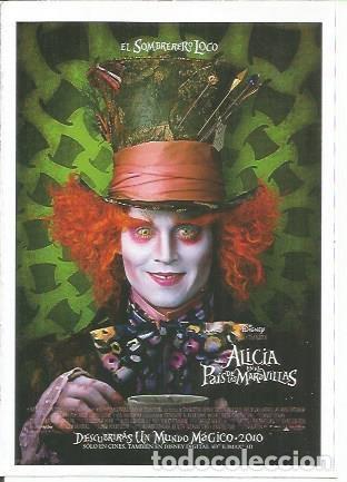 Cartes Postales: Miniposter 0875: Alicia en el pais de las maravillas - Varios