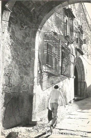 Cartoline: LAMINA V02036: Caceres. Fachada del Palacio de los Chaves en Trujillo - M. Mu&ntilde;oz de San Pedro, Conde