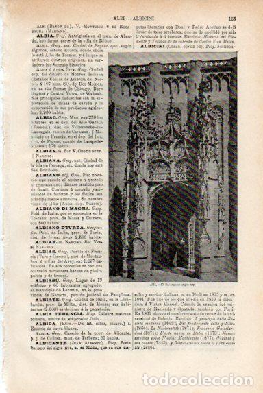 Postcards: LAMINA V50609: Baldaquino en Albi, Francia - Varios