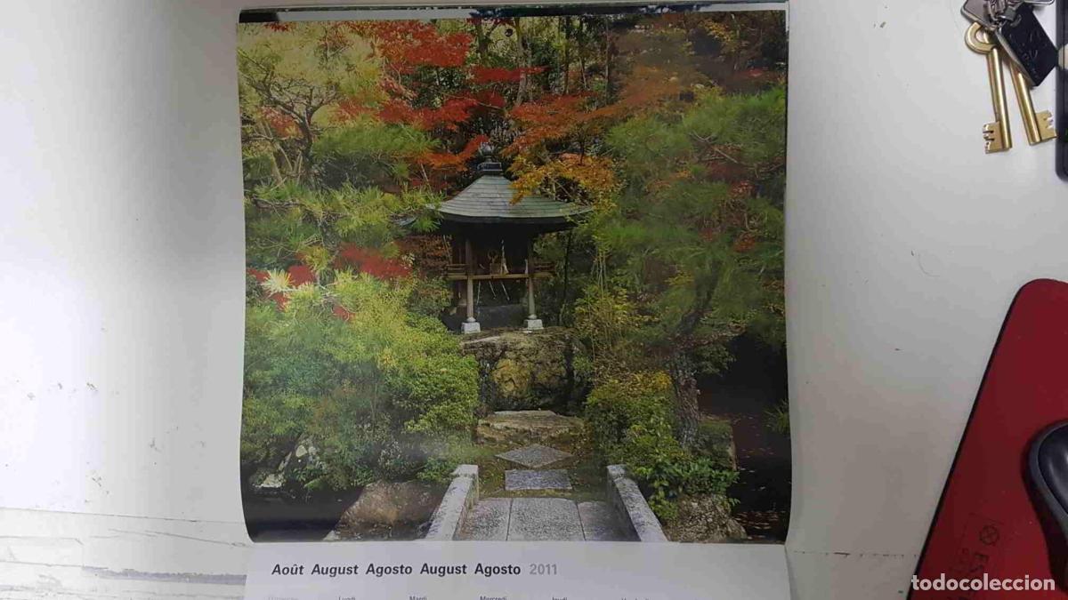 Postais: Calendario / Kalender / Calendrier / Calendar: 2011 : Jardins Zen (Jardin Zen) - lamina 08, Stone br