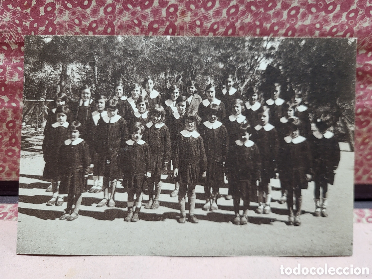 Postales: ANTIGUA POSTAL GRUPO ESCOLAR COLEGIO HISPANO FRANCES RELIGIOSAS CIUDAD LINEAL MADRID