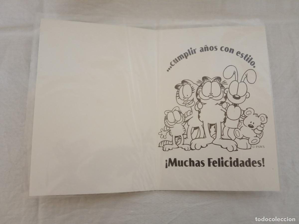 Postales: Postal Garfield Vintage 1996 - Foto 2