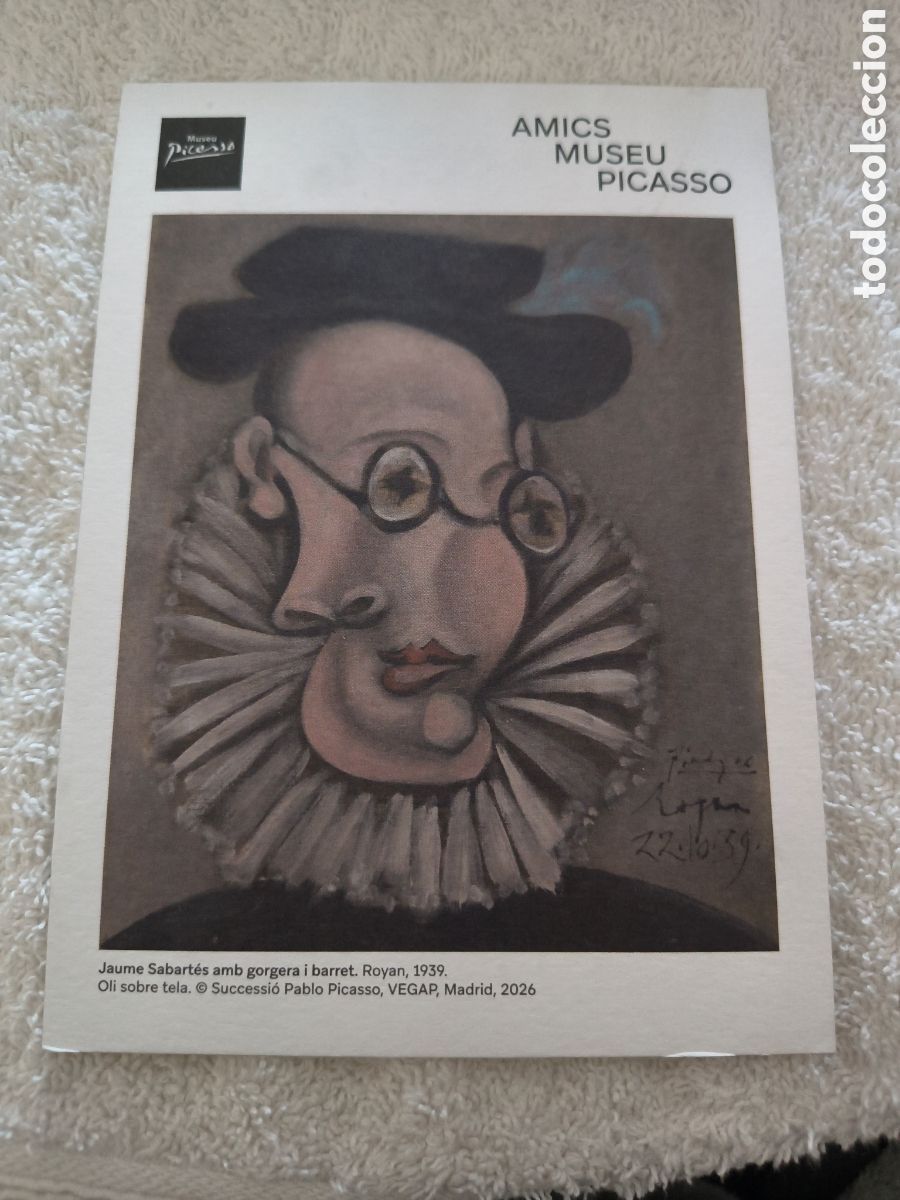 Postales: SIMIL POSTAL AMICS MUSEO PICASSO - Foto 1
