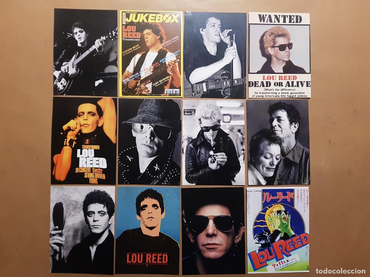 Postales: LOTE: 12 POSTALES LOU REED - N&ordm; 2