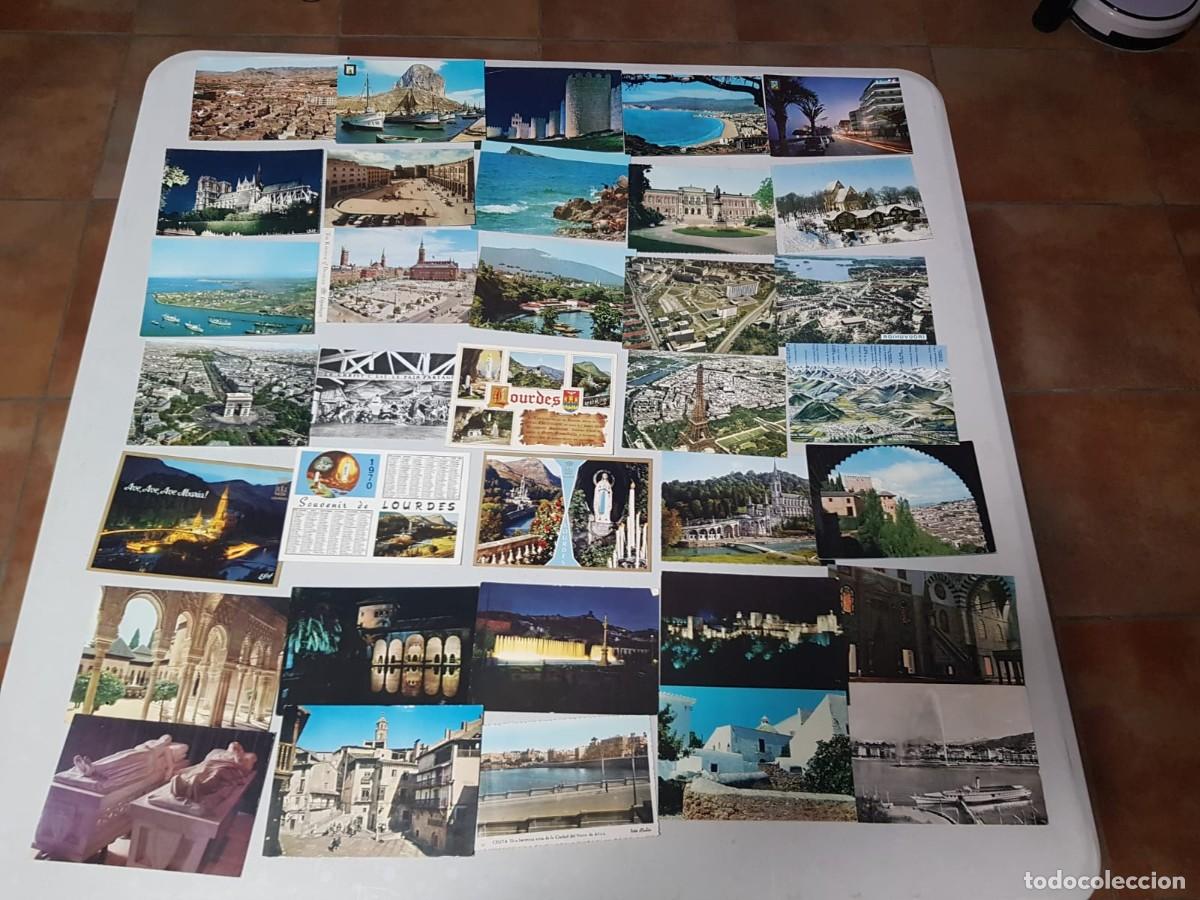 Postales: Lote de unas 200 postales espa&ntilde;olas y extranjeras sin usar - Foto 2
