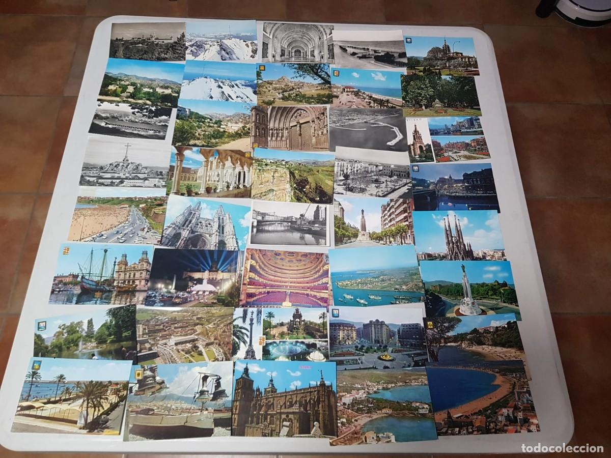 Postales: Lote de unas 200 postales espa&ntilde;olas y extranjeras sin usar - Foto 3