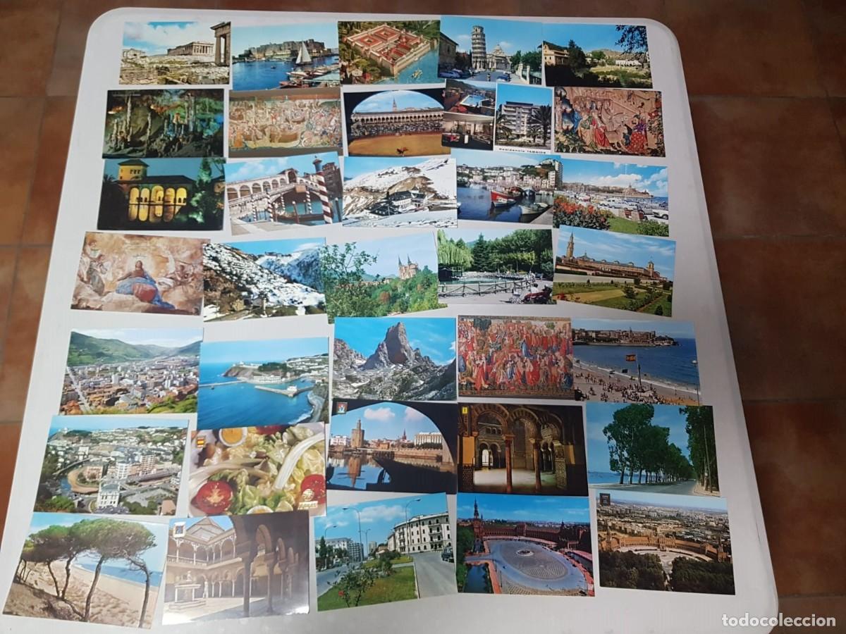 Postales: Lote de unas 200 postales espa&ntilde;olas y extranjeras sin usar - Foto 4