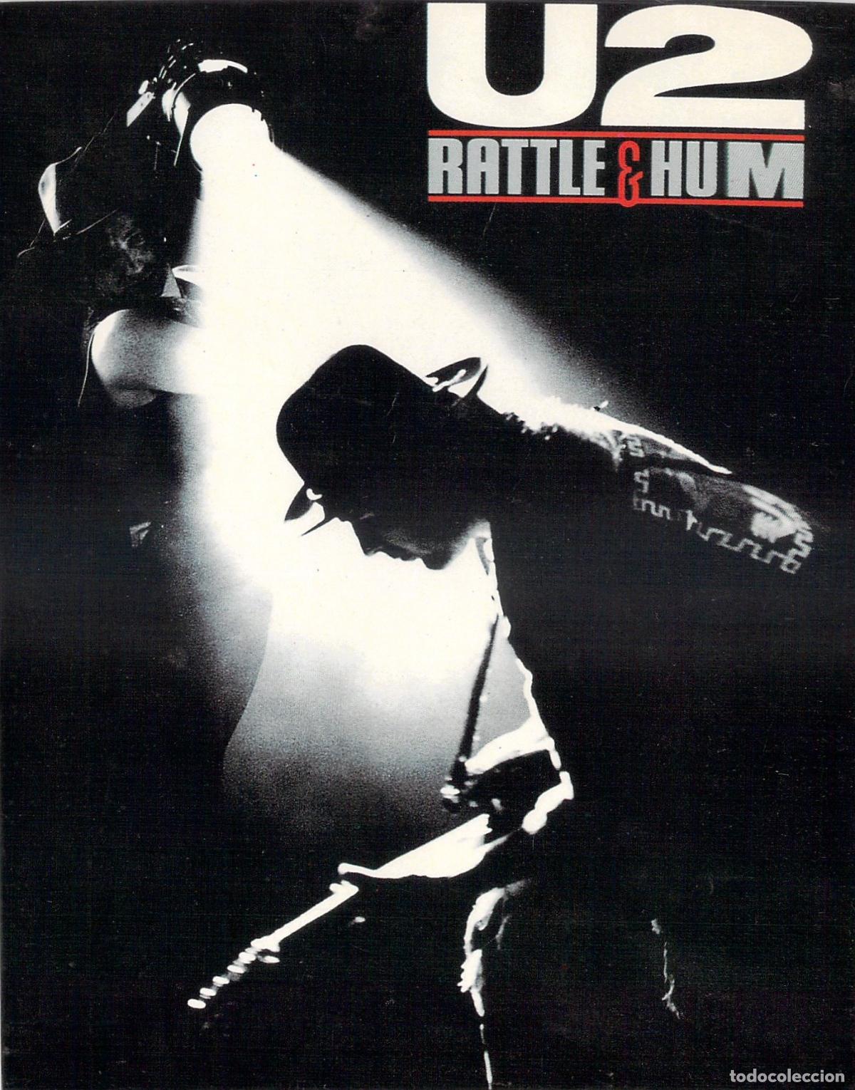 Postales: Postal de la Banda U2 - Rattle and Hum - Rock & Roll - Foto 1