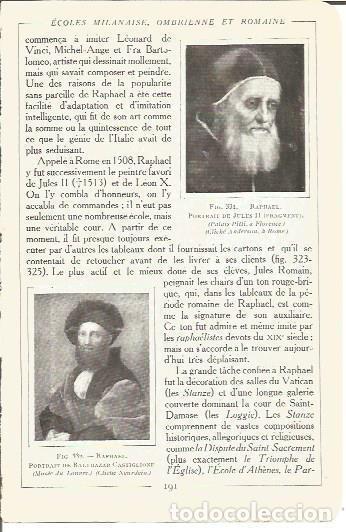 Postcards: LAMINA V00191: Retratos, por Rafael - Salomon Reinach