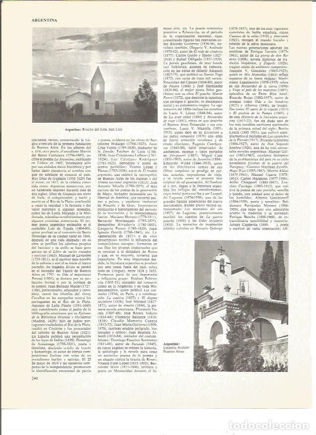Postkarten: LAMINA V00920: Estancia Acelain en Buenos Aires, Argentina - VVAA